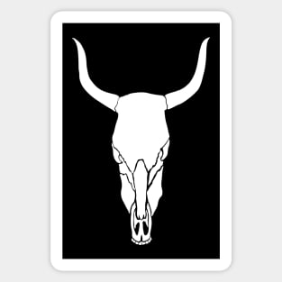 Cow Skull Sticker
